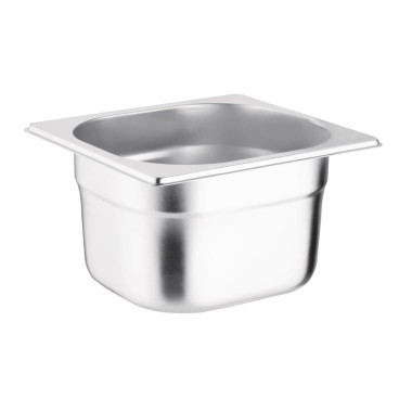 Bac Gastronorme inox GN 1/6 100mm - Vogue
