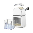 Broyeur de glace en alliage de zinc chromé avec conteneur en plastique et pelle - 140x160x(h)270mm - Finedine  au meilleur prix 