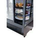 Vitrine réfrigérée de comptoir 100L Série C noire - Polar