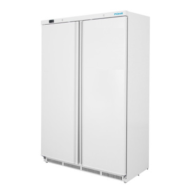 Armoire réfrigérée positive double porte Série C blanche 744L - Polar