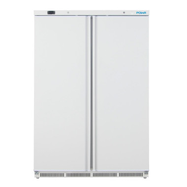 Armoire réfrigérée positive double porte Série C blanche 744L - Polar