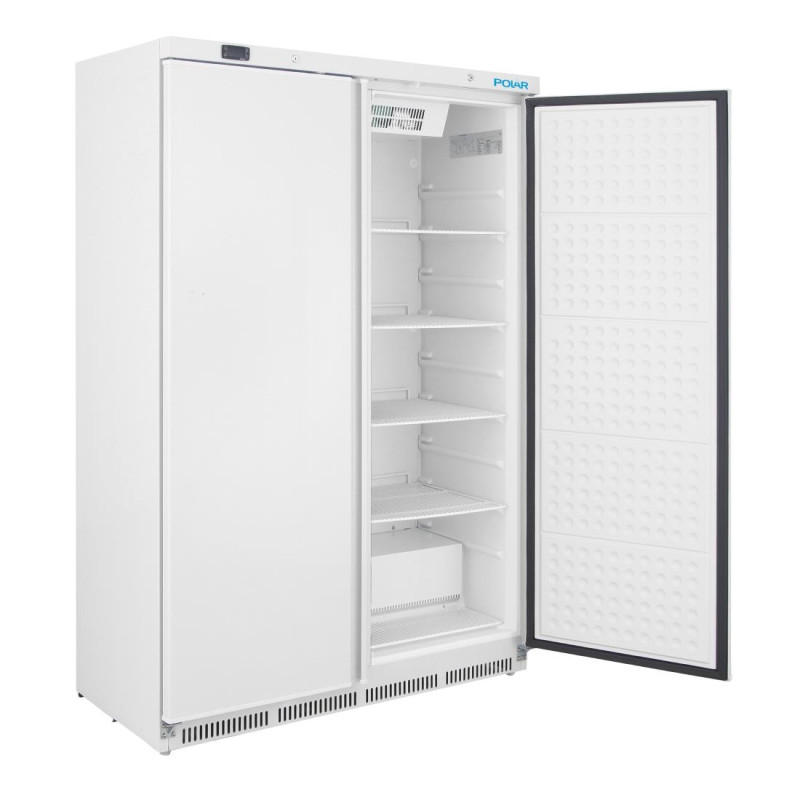 Armoire réfrigérée positive double porte Série C blanche 744L - Polar