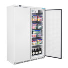 Armoire réfrigérée positive double porte Série C blanche 744L - Polar