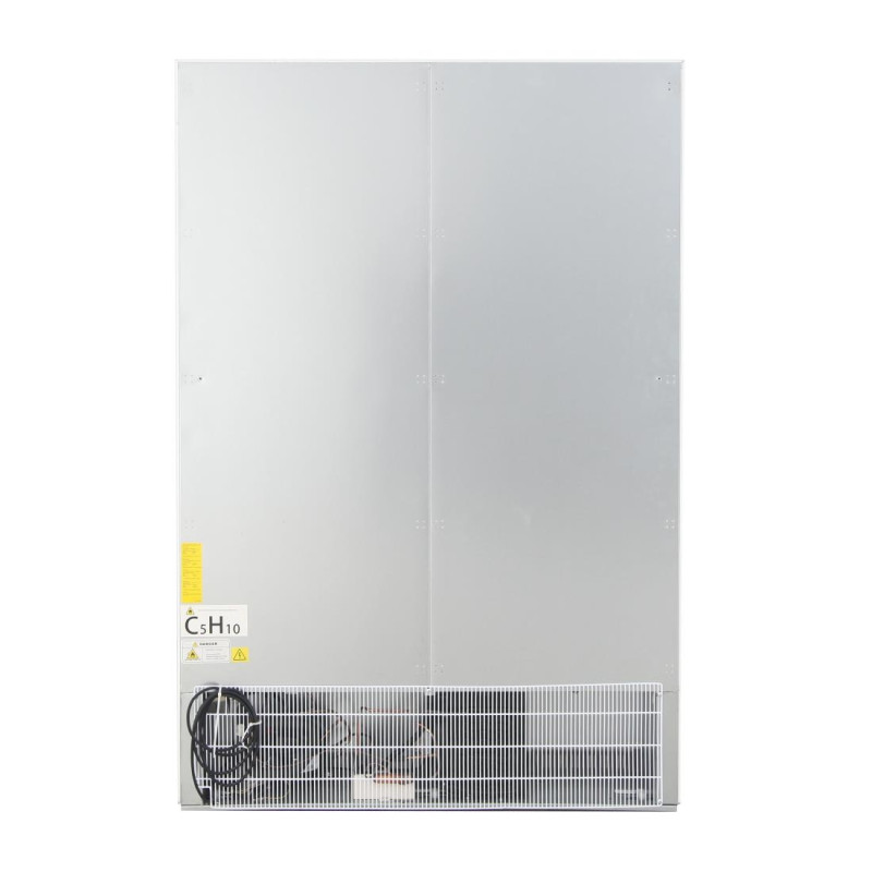 Armoire réfrigérée positive double porte Série C blanche 744L - Polar