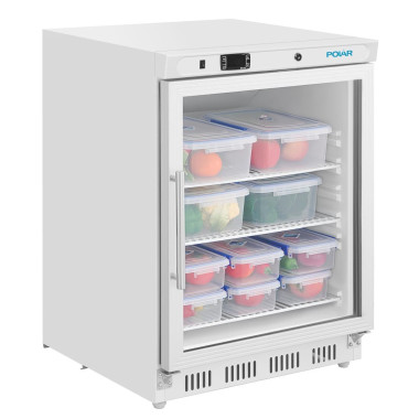 Vitrine réfrigérée positive dessous de comptoir Série C 150L blanc - Polar