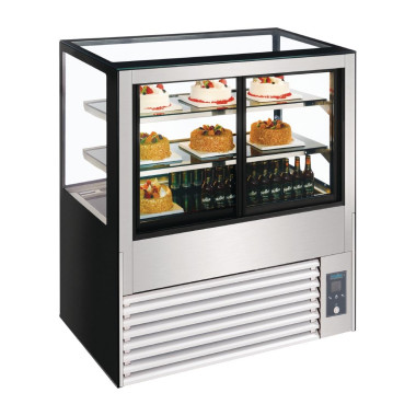 Vitrine service arrière réfrigérée Série U 900mm - Polar