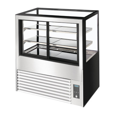 Vitrine service arrière réfrigérée Série U 900mm - Polar