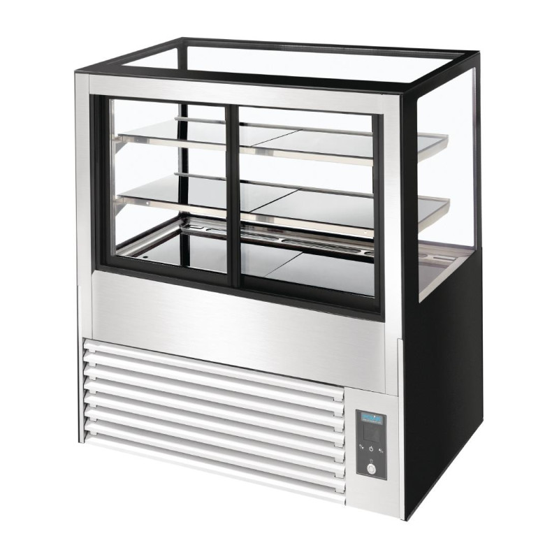 Vitrine service arrière réfrigérée Série U 900mm - Polar