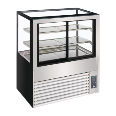 Vitrine service arrière réfrigérée Série U 900mm - Polar