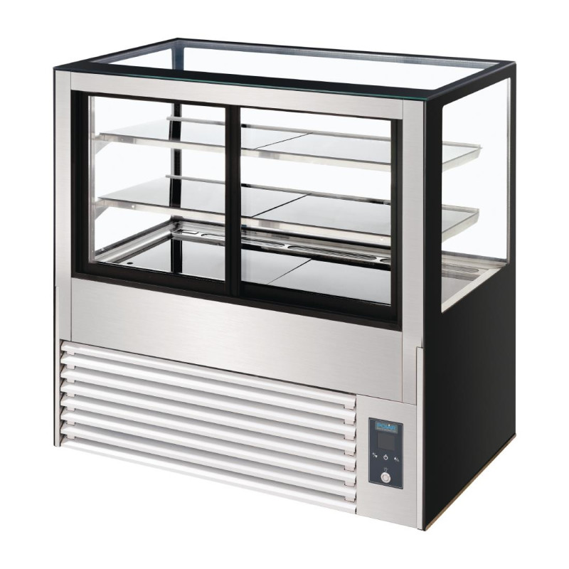 Vitrine service arrière réfrigérée Série U 1200mm - Polar