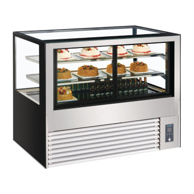 Vitrine service arrière réfrigérée Série U 1500mm - Polar