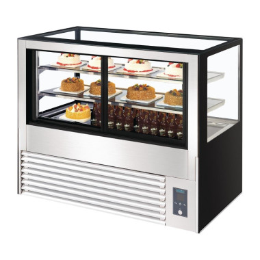 Vitrine service arrière réfrigérée Série U 1500mm - Polar