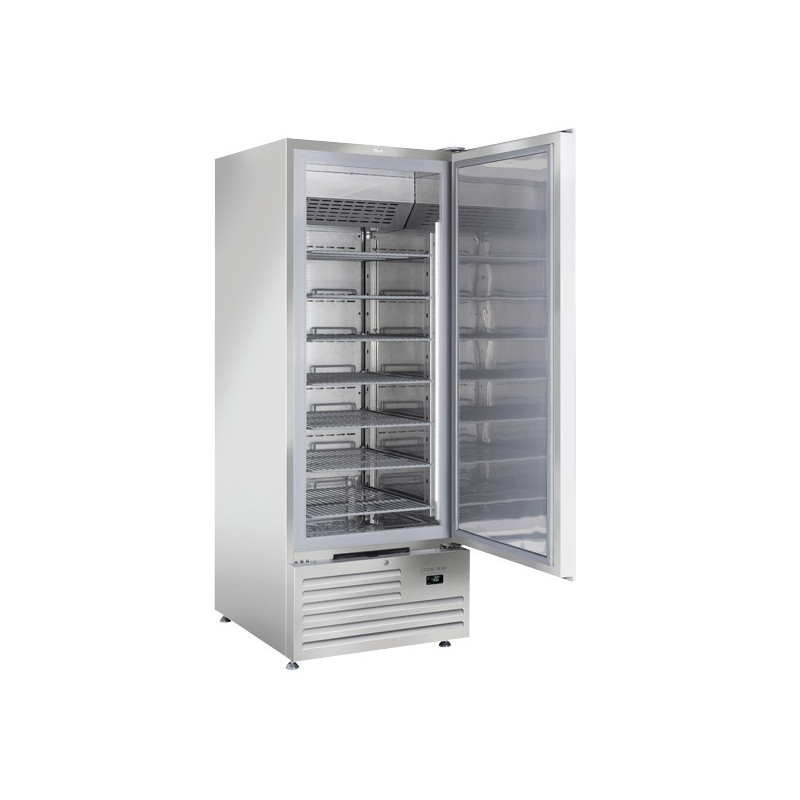 Armoire Congélateur Ventilé GN 2/1 GEX 688V - 600 L Acier Inox Économie d'Énergie Alarme - Cool Head  au meilleur prix sur Resto