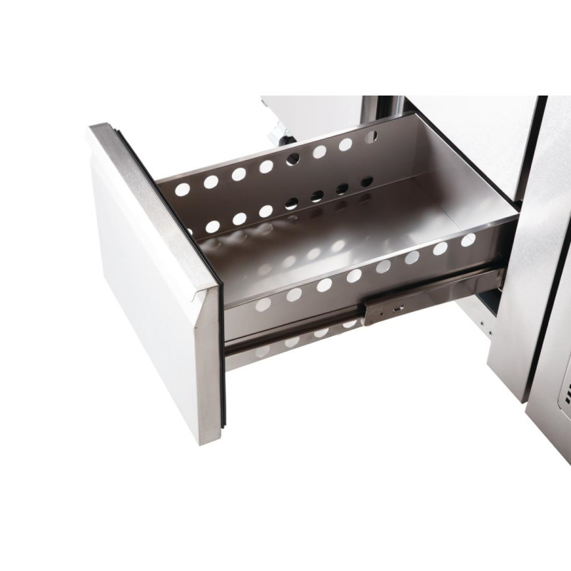 Table réfrigérée 1 porte 2 tiroirs 228L Série U - Polar