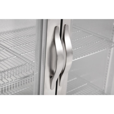 Arrière-bar trois portes pivotantes Série G inox 330L - Polar