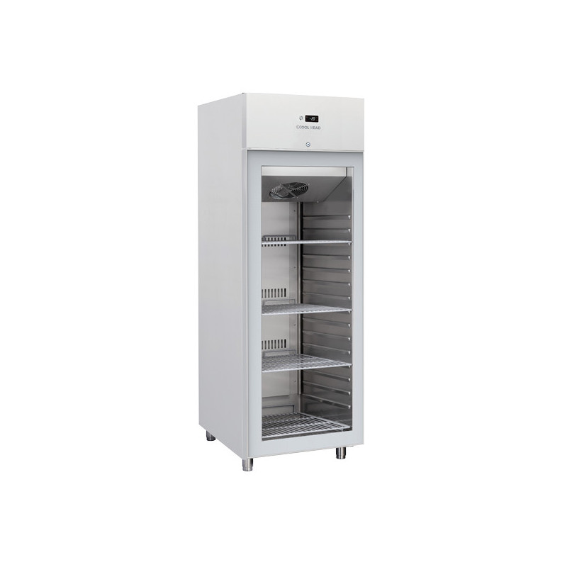 Armoire Congélateur GN2/1 QNG 6 - 546L Écologique R290 Porte Verre LED Fermeture Auto - Cool Head  au meilleur prix sur Restock 