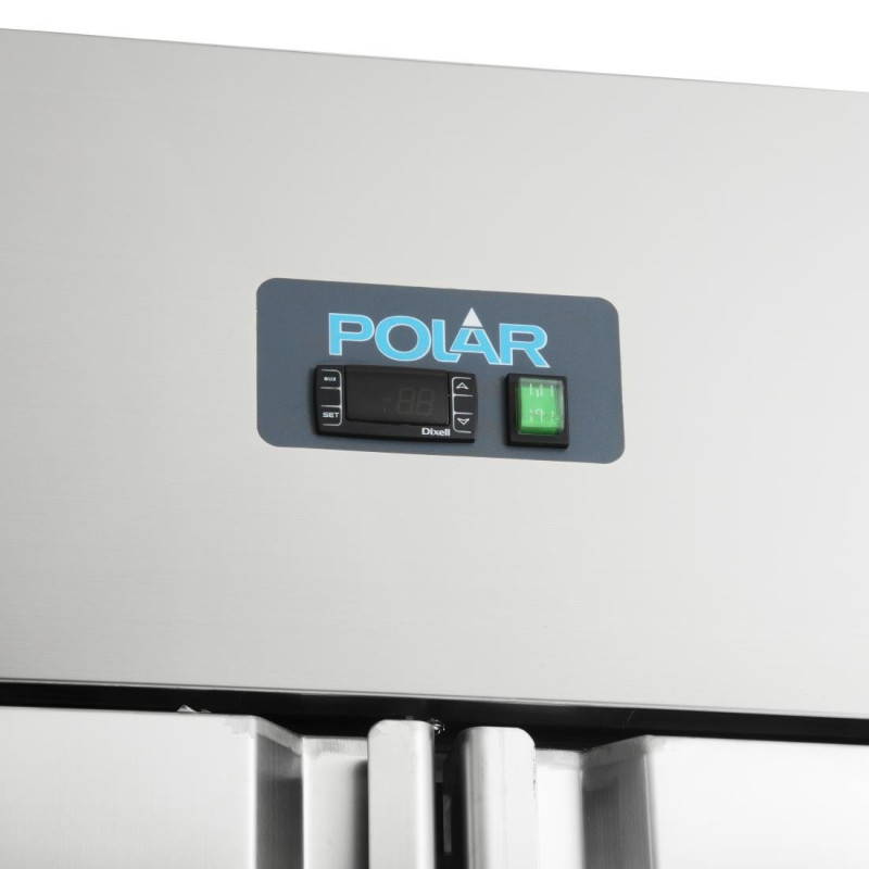 Armoire réfrigérée négative GN 2 portes 1300L Série U - Polar
