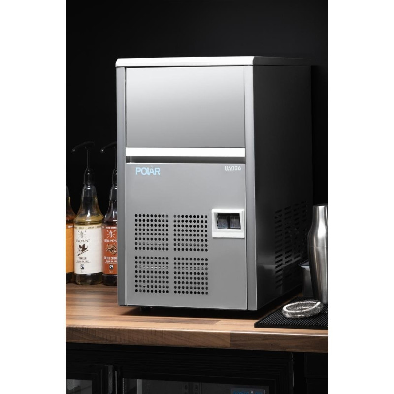 Machine à glaçons gourmet à aspersion Série U 21kg - Polar
