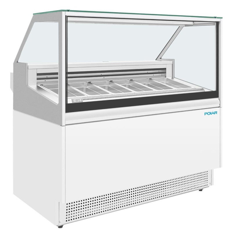 Vitrine à glace Série U 149L 6 bacs - Polar