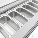Vitrine à glace Série U 149L 6 bacs - Polar