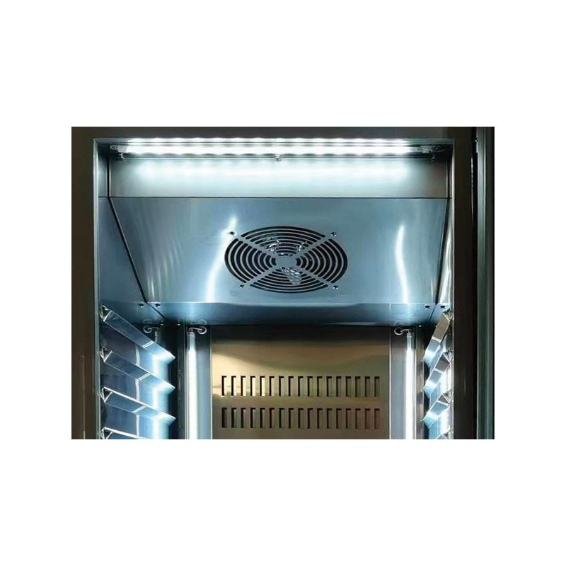 Armoire Congélateur GN2/1 QNG 6 - 546L Écologique R290 Porte Verre LED Fermeture Auto - Cool Head  au meilleur prix sur Restock 