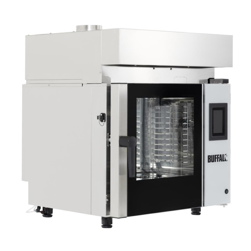 Hotte d'extraction pour four combiné compact à écran tactile 6 x GN 1/1 CK110 - Buffalo