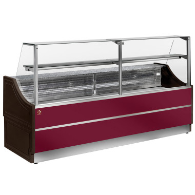 Comptoir vitrine droite réfrigérée ou neutre 90° - Diamond  au meilleur prix sur Restock CHR