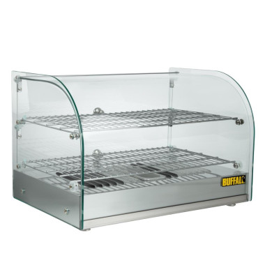 Vitrine chauffante de comptoir 554mm - Buffalo