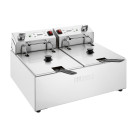 Friteuse électrique double avec minuterie 2x5L - Buffalo