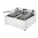 Friteuse électrique double avec minuterie 2x5L - Buffalo