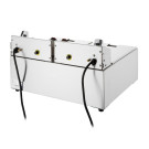 Friteuse électrique double avec minuterie 2x5L - Buffalo