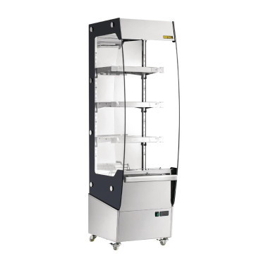 Vitrine libre-service chauffante slim - Buffalo