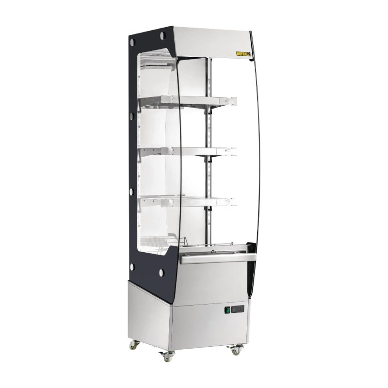 Vitrine libre-service chauffante slim - Buffalo