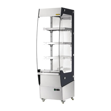 Vitrine libre-service chauffante slim - Buffalo