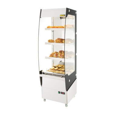 Vitrine libre-service chauffante slim - Buffalo