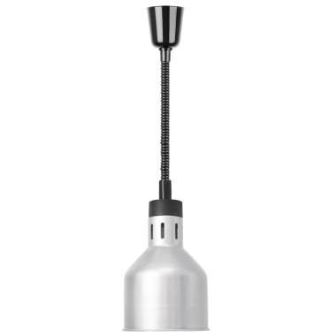 Lampe chauffante rétractable finition métal brossé - Buffalo
