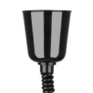 Lampe chauffante rétractable finition métal brossé - Buffalo