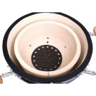 Barbecue kamado sur chariot avec tablettes - Buffalo