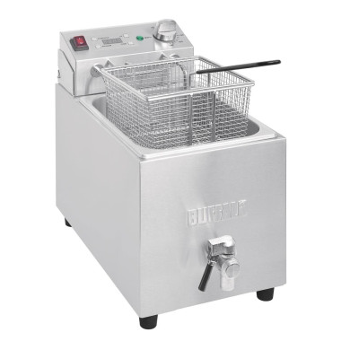 Friteuse simple - 1 x 8L 2,9kW avec minuterie - Buffalo