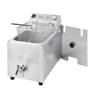 Friteuse simple - 1 x 8L 2,9kW avec minuterie - Buffalo