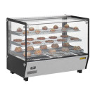 Vitrine chauffante de comptoir carrée 160L - Buffalo