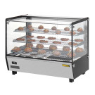 Vitrine chauffante de comptoir carrée 160L - Buffalo