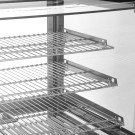 Vitrine chauffante de comptoir carrée 160L - Buffalo