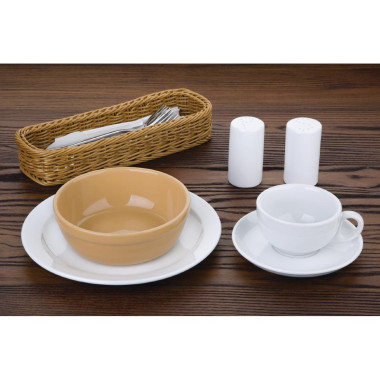 Plats à gratin ronds Stoneware 156mm (Lot de 6) - Olympia