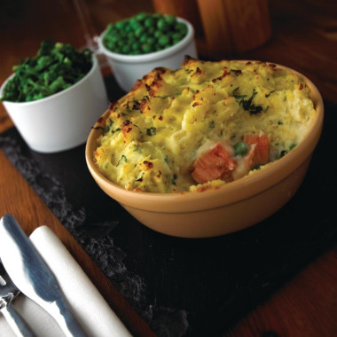 Plats à gratin ronds Stoneware 156mm (Lot de 6) - Olympia