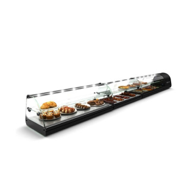 Vitrine à Tapas Réfrigérée Standard - 1085 mm - 2 Étagères - Éclairage - Sayl  au meilleur prix sur Restock CHR