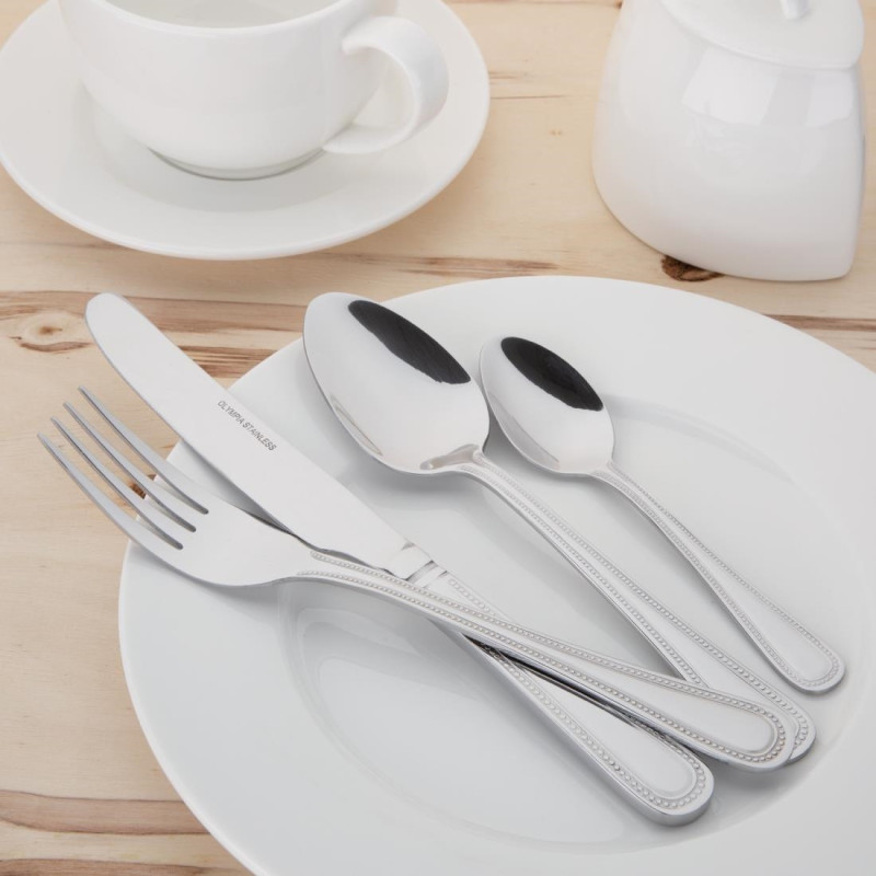 Cuillère à dessert Bead (Lot de 12) - Olympia