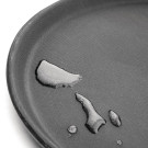 Plateau antidérapant en plastique Kristallon rond noir 280mm - Olympia