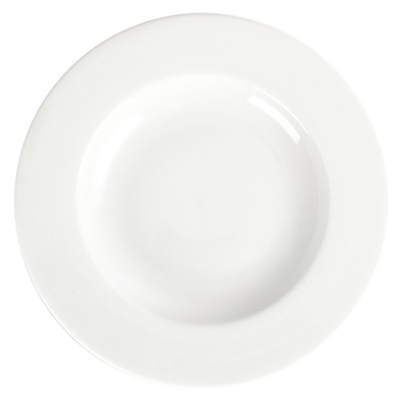 Assiettes À Pâtes Blanches 310mm (Lot de 4) - Olympia