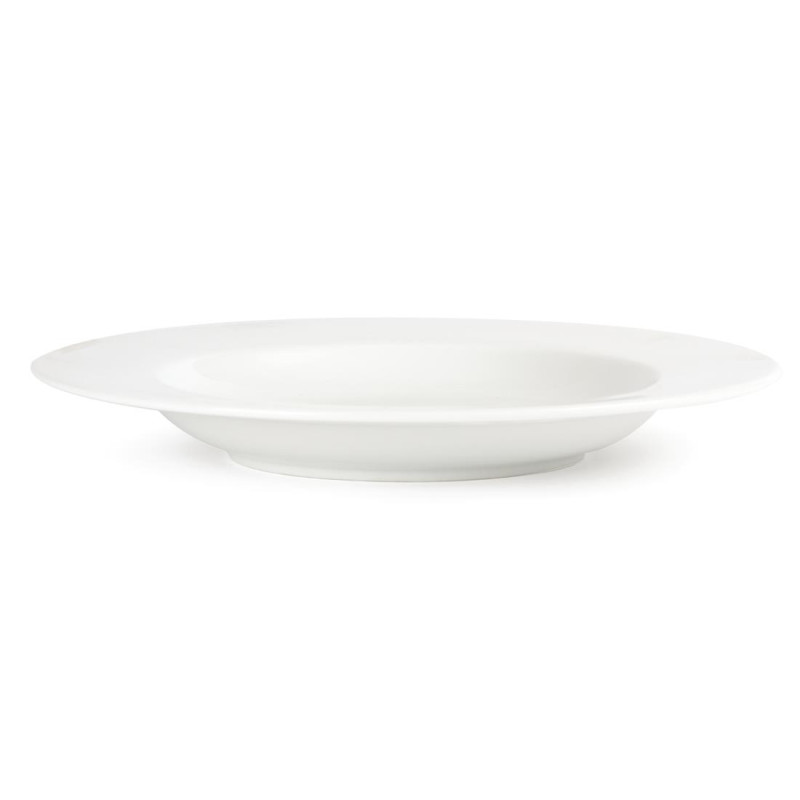 Assiettes À Pâtes Blanches 310mm (Lot de 4) - Olympia